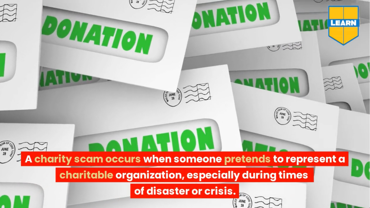 What is a Charity Scam?